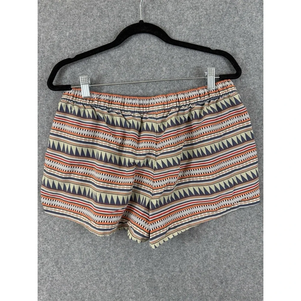 Patagonia Barely Baggies Shorts Multi Color Geometric Tribal Boho Women's L - Picture 2 of 8